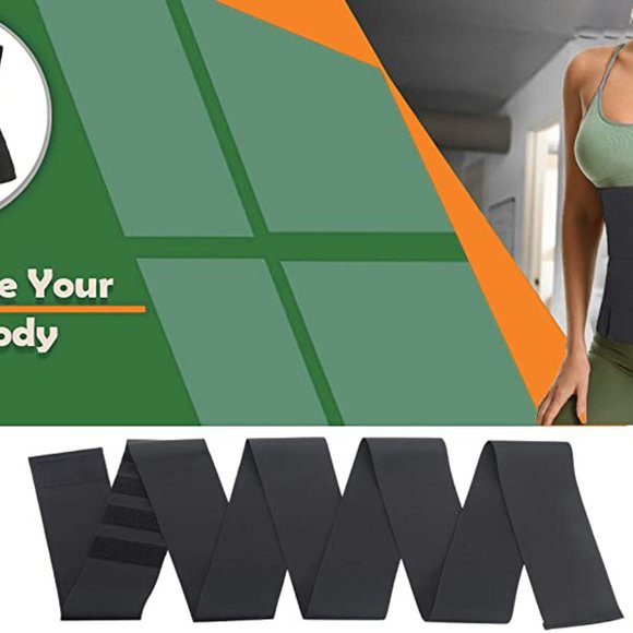 Waist Wrap, Waist Trainer for Women with Loop Design, Tightness Adjustab… - Picture 3 of 10